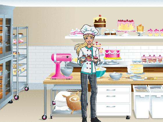 Talk to barbie the baker!