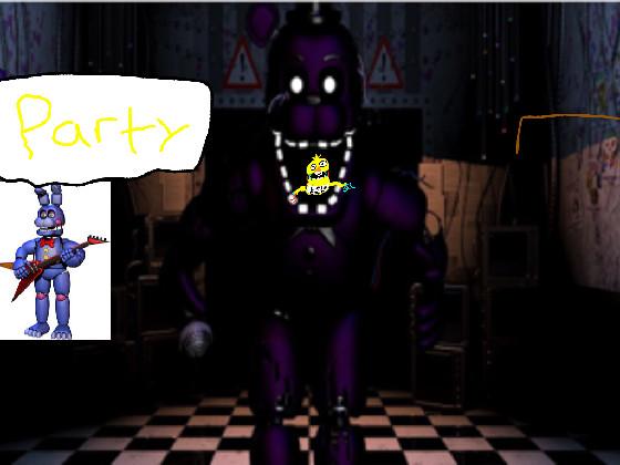 Whitered chicas jumpscare fnaf 1 1