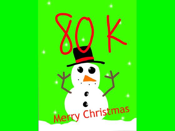 80k merry Christmas