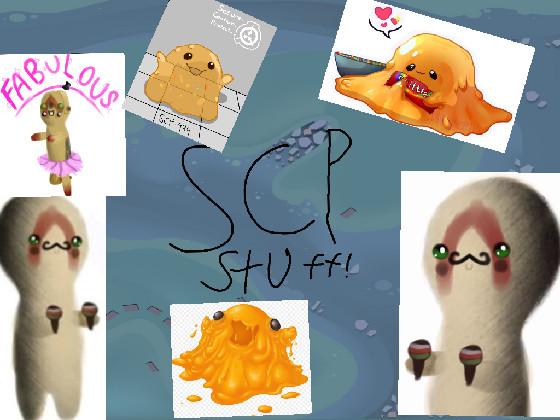 cute/scary scp stuff