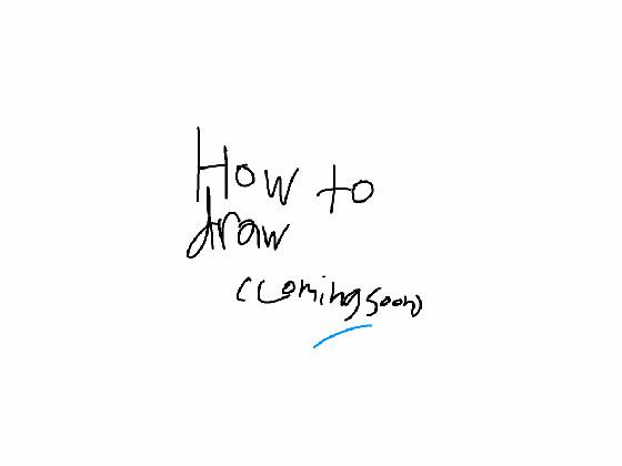 How to draw ( coming soon)