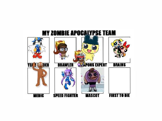 My Zombie Apocalypse Team 1