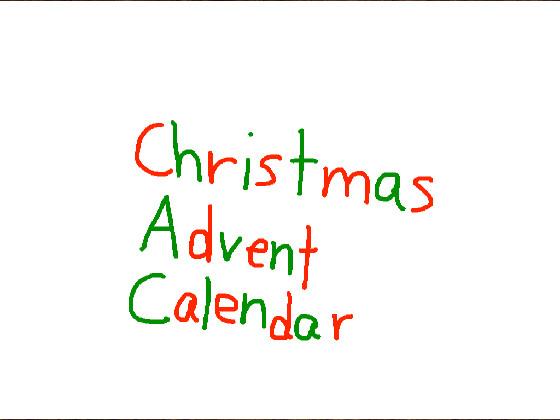 Christmas Advent Calandar