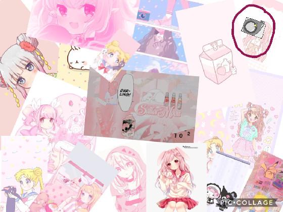 My kawaii/anime collage