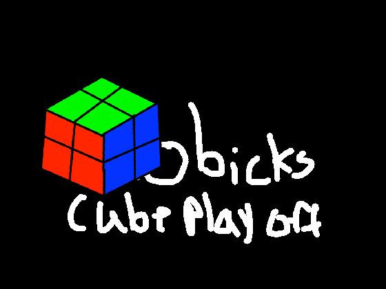 rubiks cube play offs