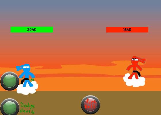 Speedy Sky Ninja Battle 2