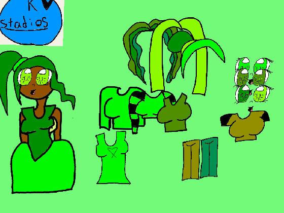 green dress up! 2