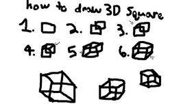 How to: Draw a 3D sqaure