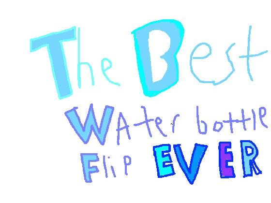 The Best Bottle Flip Ever!!! 1