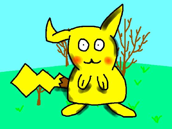 How to draw Pikachu - By ReySHS