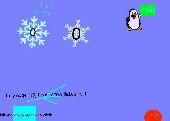 Snowflake clicker 1