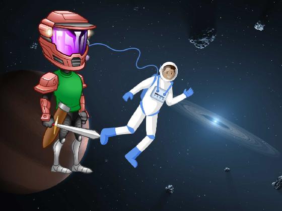 awkard mommet in space