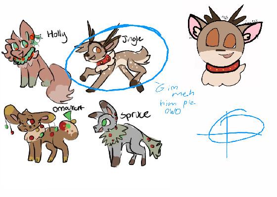 re: Christmas Vee Adoptables!