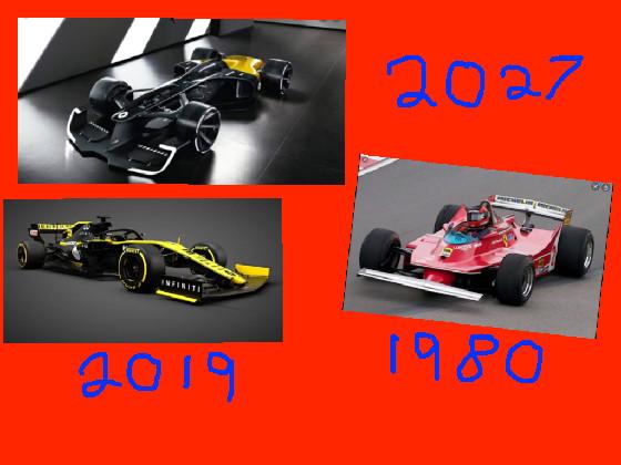 evolution of f1  1