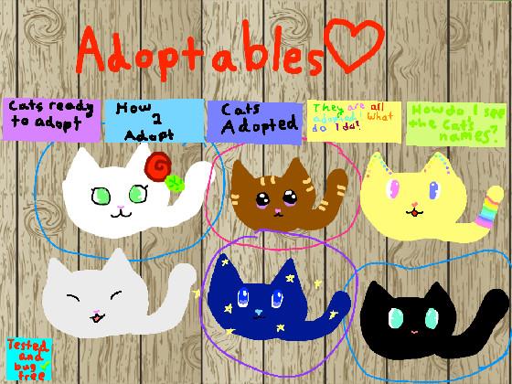 Adoptables♡ 1 1 1 1 1