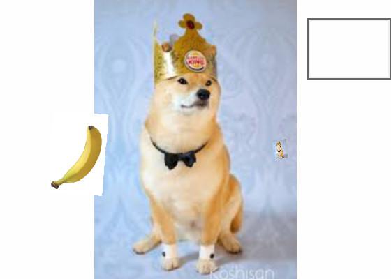 Banana jump scare and doge 1