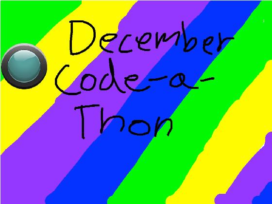 December Code-a-thon!