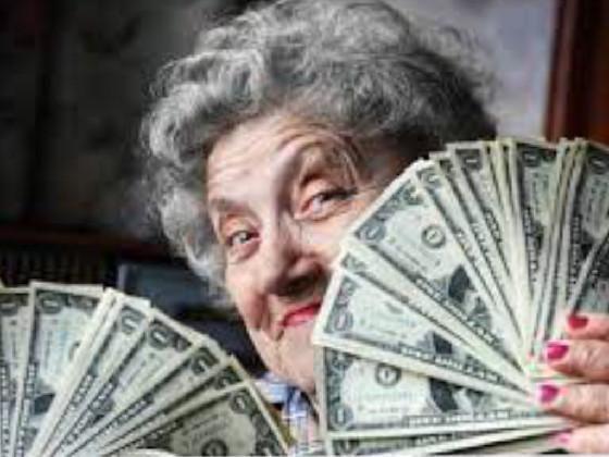 granny got money!! 1