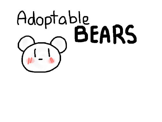 Adoptable Bears