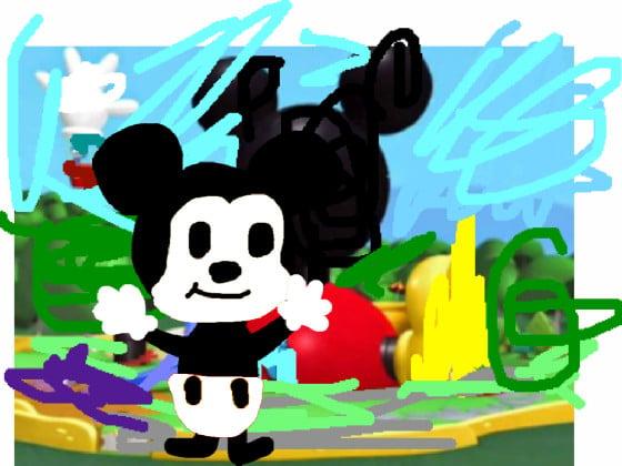 Mickey Mouse but old…