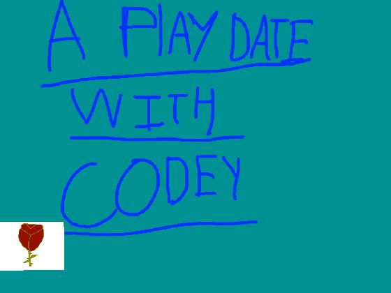 A playdate with Codey!