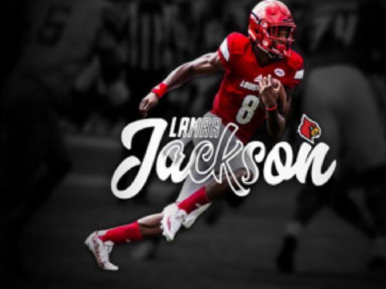 Football: lamar Jackson 1