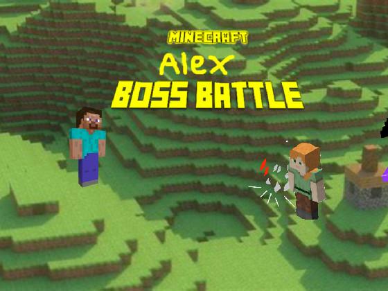 minecraft alex boss battle 