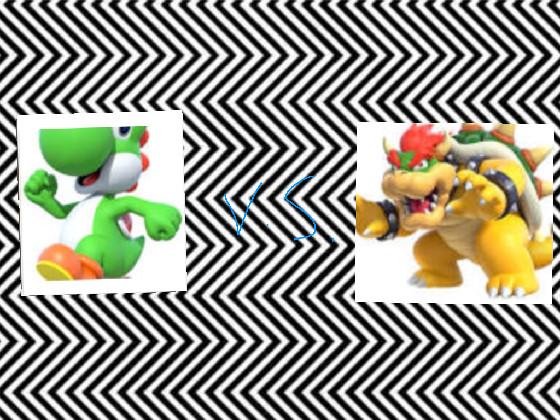 bowser vs yoshi