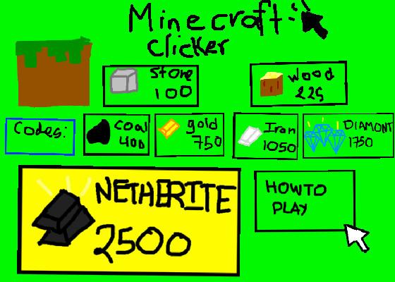 Minecraft clicker update