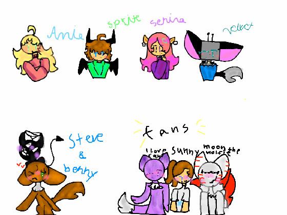 my ocs lol/and fans