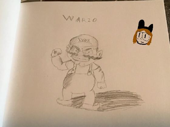 I drew Wario TwT