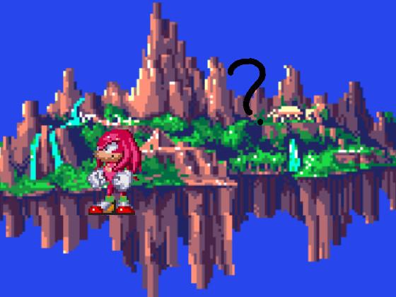 Knuckles Punches Sonic 1