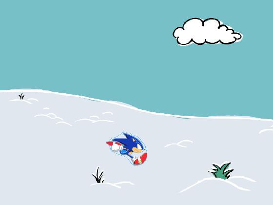 sonic running 1