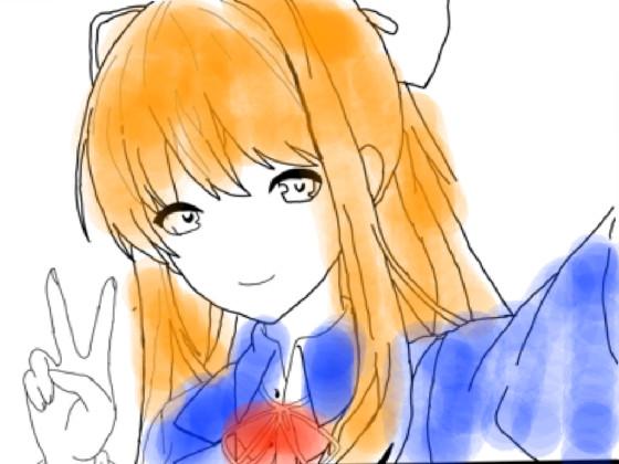 Drawing of Monika! 1