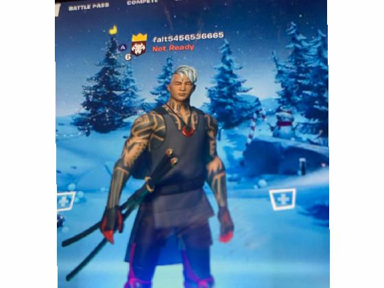 My Fortnight character