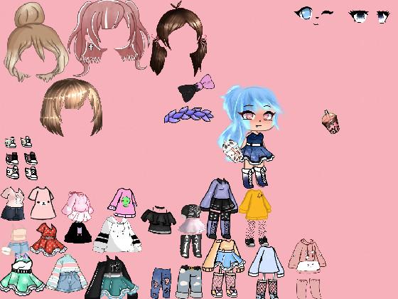 Gacha life dress up!