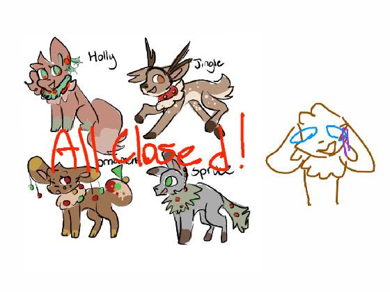 [ Closed ] Holiday vee adopts