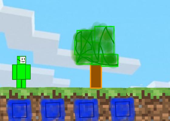 Minecraft Punch Tree