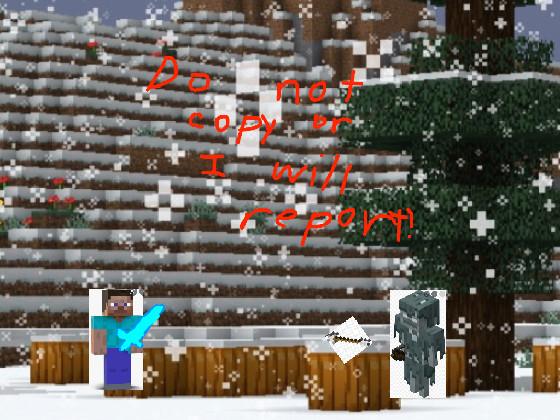 Minecraft arctic battle