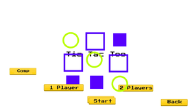 Basic Tic Tac Toe