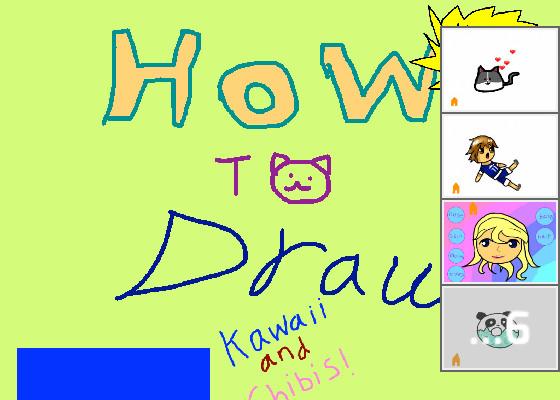 How to draw chibi and kawaii