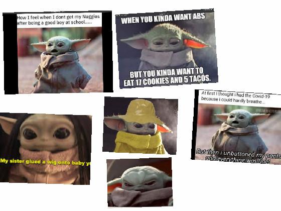 baby yoda photos (funny)