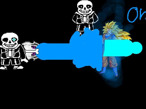 Goku vs Sans 1