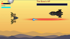 spaceship vs boss