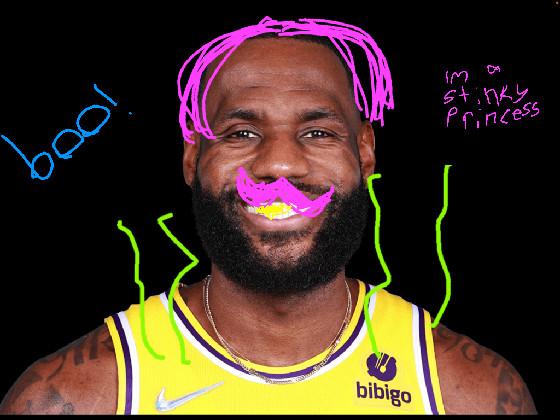 pretty princess lebron