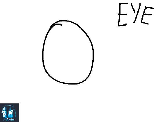 How to draw a eye