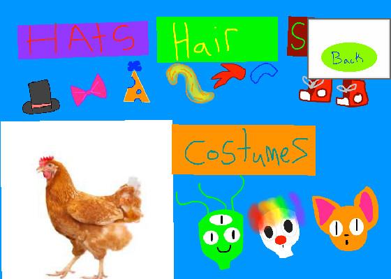 chicken dress up