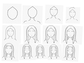 How to draw anime girl