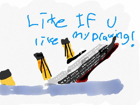 My RMS Titanic Drawing