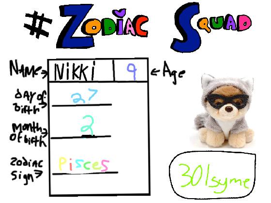 Zodiac Squad! Can I join?